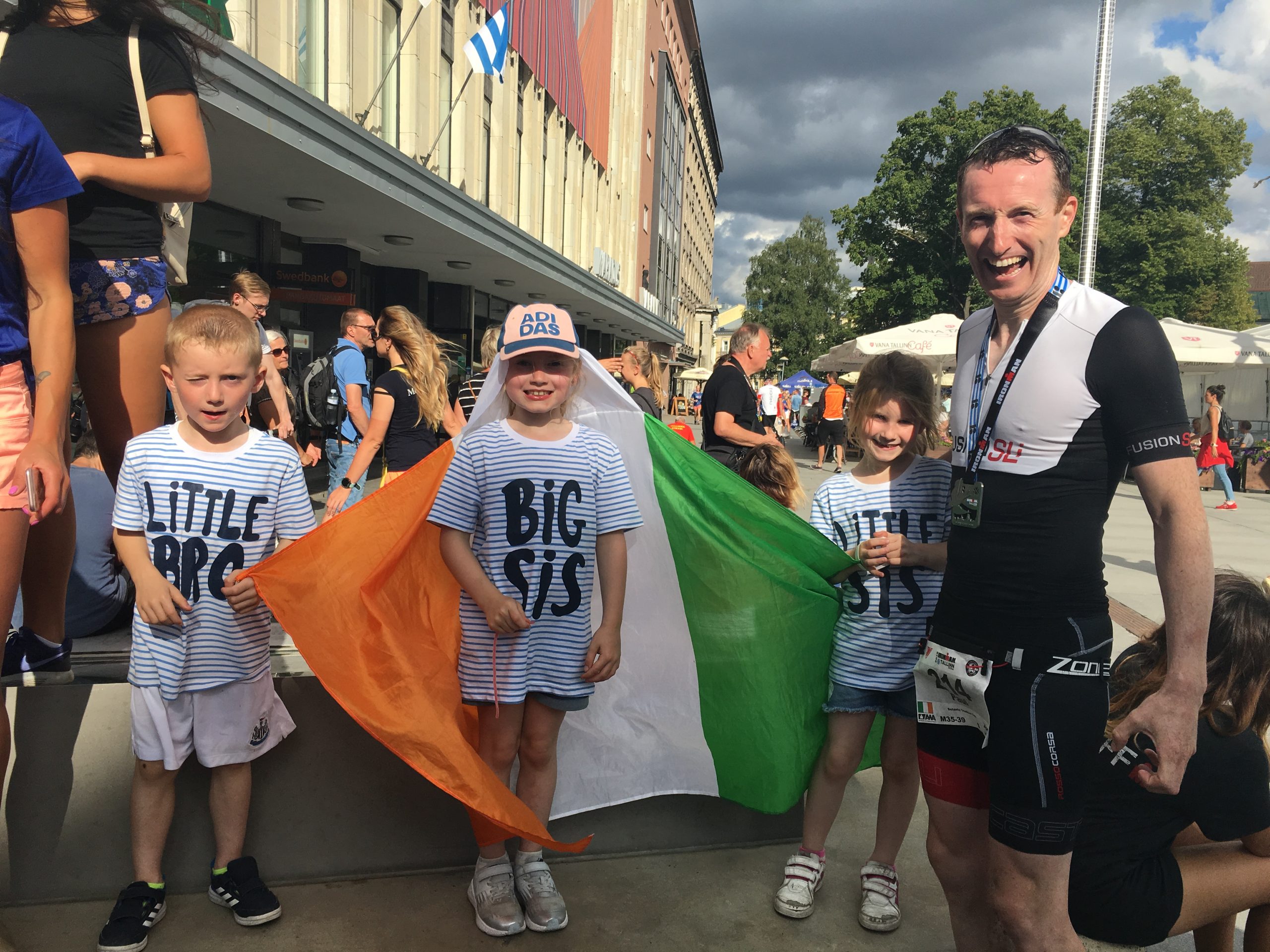 Paul Savage Dundalk at Ironman Tallin Estonia