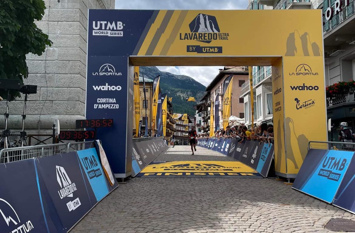 Oran Finegan at La Sportiva Lavaredo